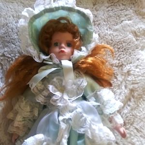 Vintage Porcelain Doll